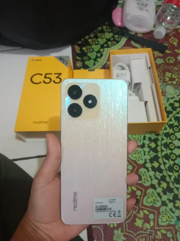 Realme C53 Ram 6/128gb Kondisi Second Like New kelengkapan Fullshet