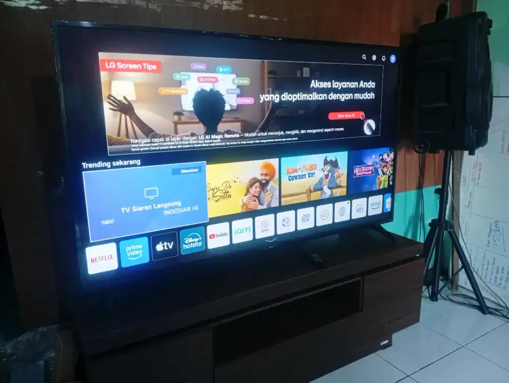 Smart TV LG 65 inch 4K Ai Thinq Mewah Super Mulus Lengkap Siapa Cepat