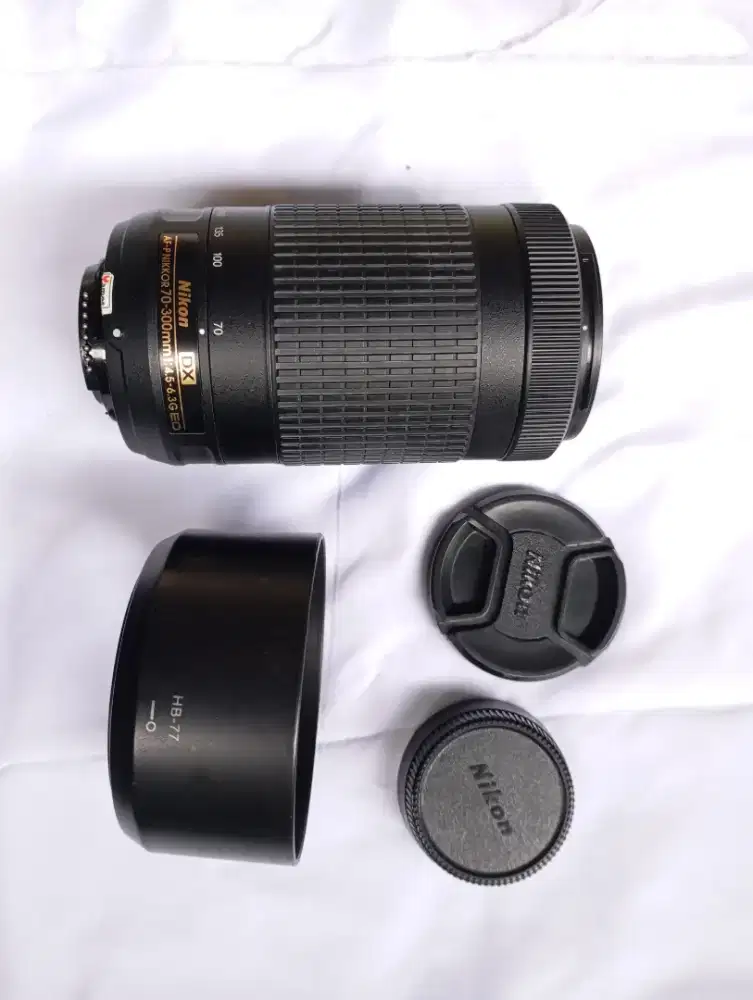 Lensa Nikon 70-300 AFP DX f4.5-6.3G ED (Lensa Tele)