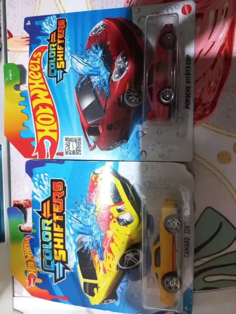 Hotwheels color shifters