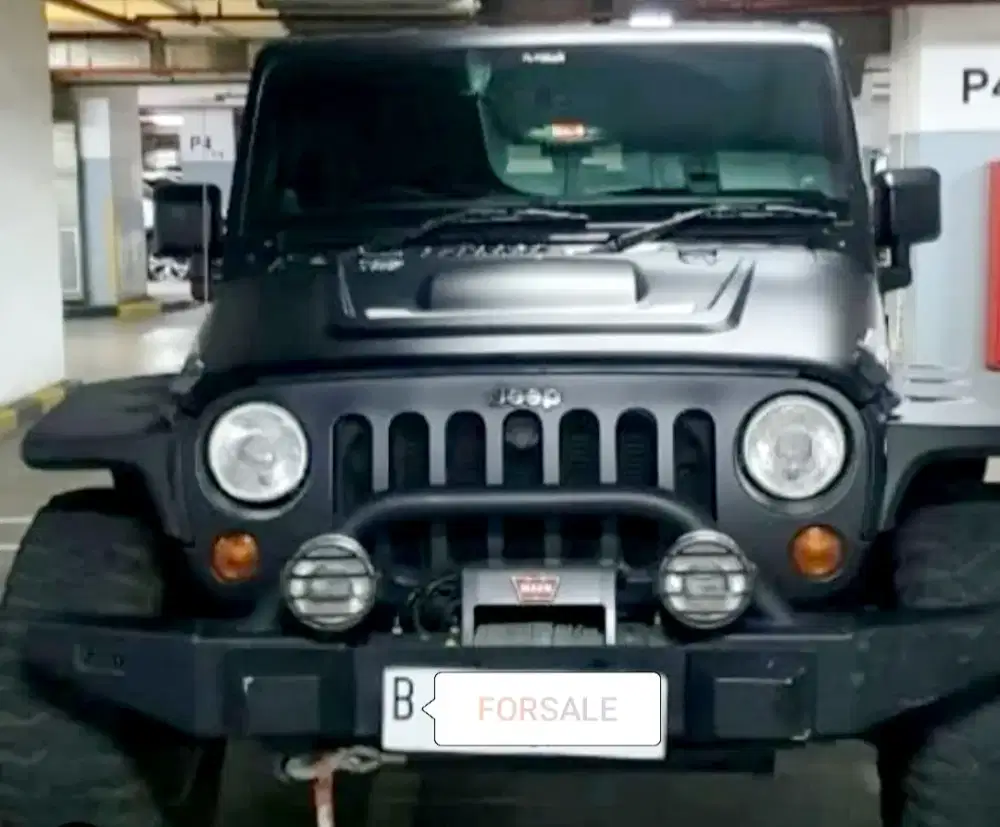 Rubicon MW3 edition pentastar 2012 km 26.000 hitam wrap hitam doff