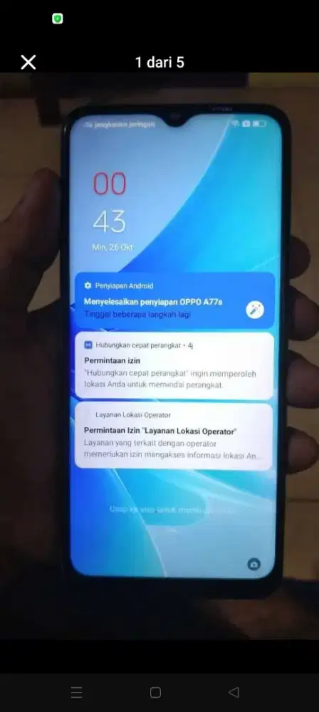 JUAL OPPO A77S 8GB/128GB