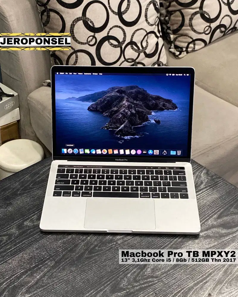 MACBOOK PRO TOUCHBAR 2017 MPXY2 13” i5 8/512GB ORIGINAL GARANSI