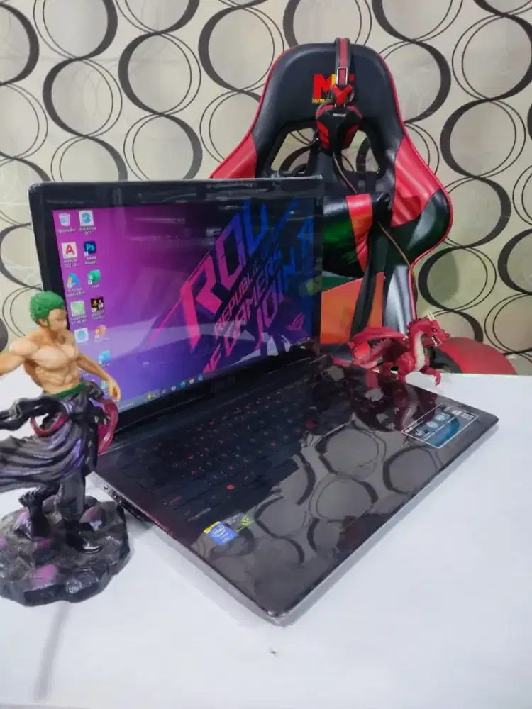 Asus Baby Rog X550 Core i7  Ram 8/256gb Ssd Dual Vga Nvidia SiapPakai