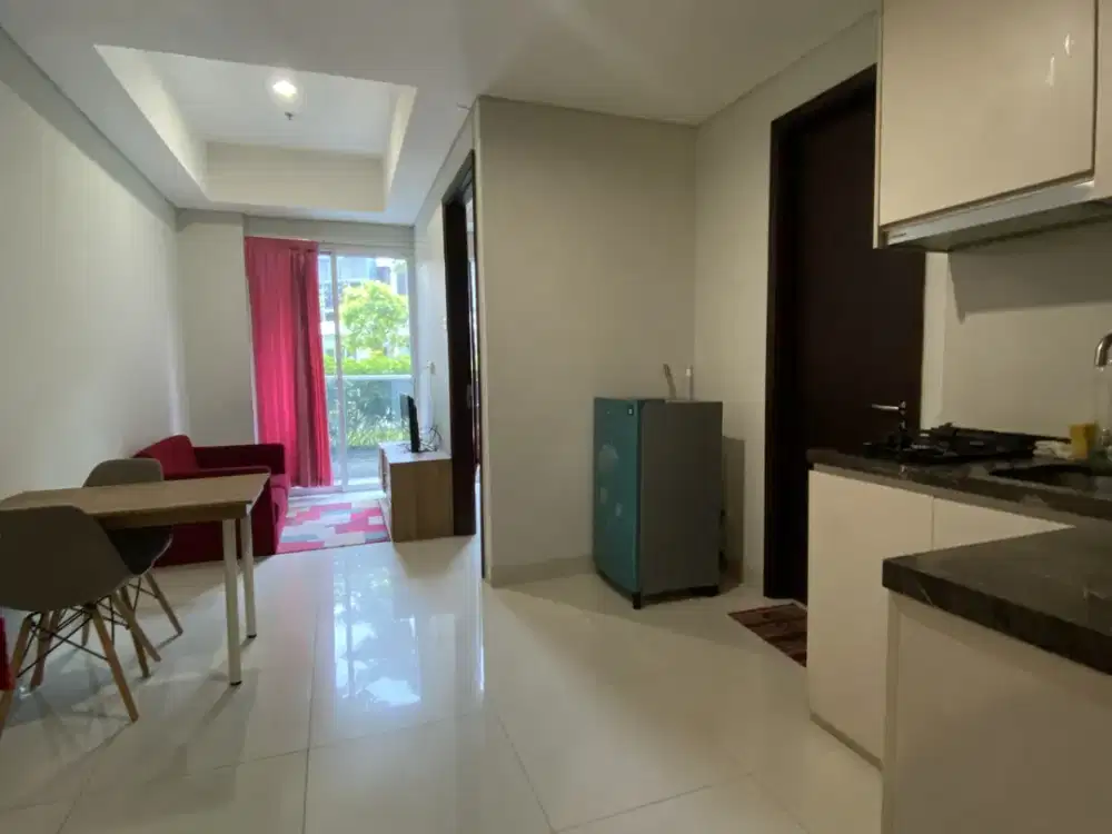 Apartemen puri mansion Type 1BR uk 37m2 fully furnish jakarta barat