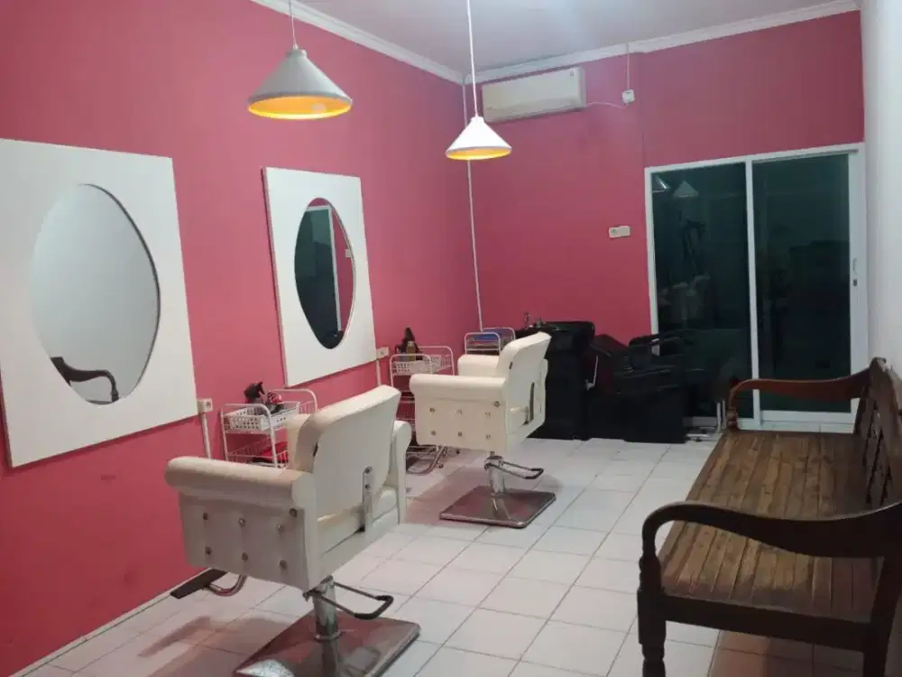 DIJUAL HAIRDRESSING CHAIR BEIGE (BELUM PERNAH DIPAKAI)
