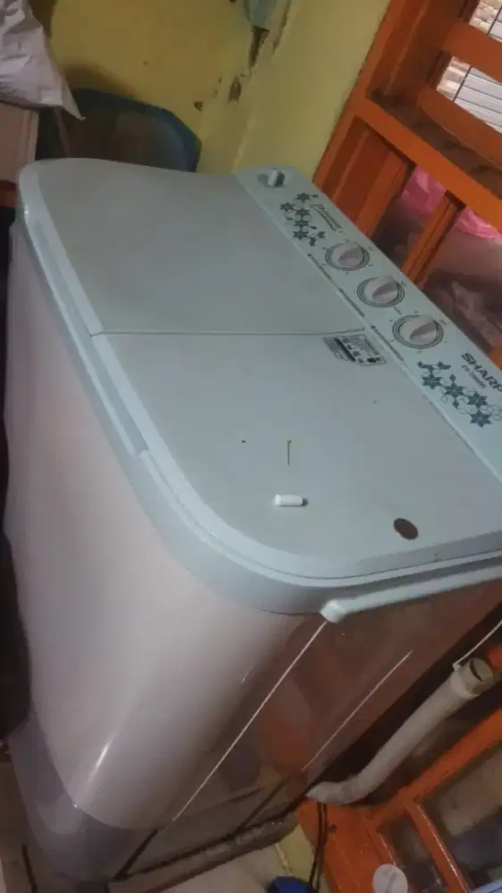 mesin cuci merk sharp 2 tabung