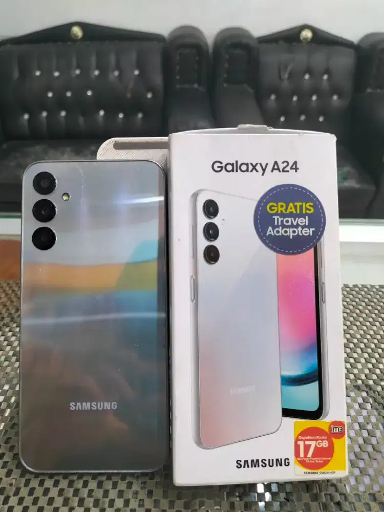 Samsung Galaxy A24 Silver 8/128 GB Full Set Original
