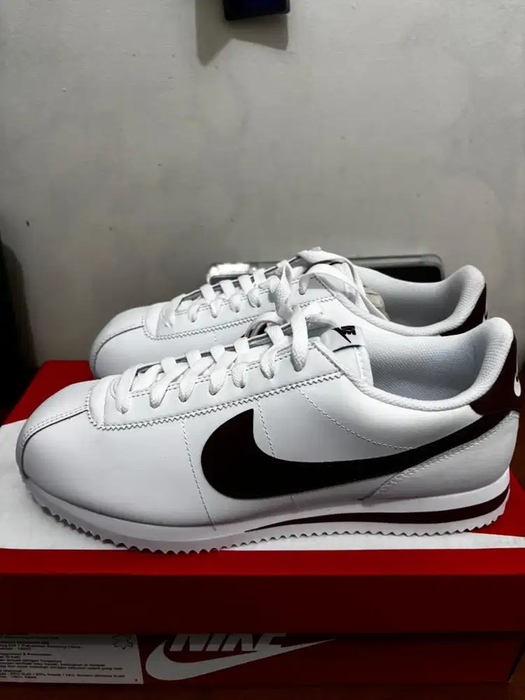 Sepatu NIKE CORTEZ White/Dark Pony