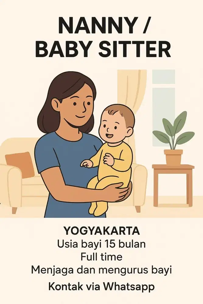Dibutuhkan Baby sitter / nanny / ART