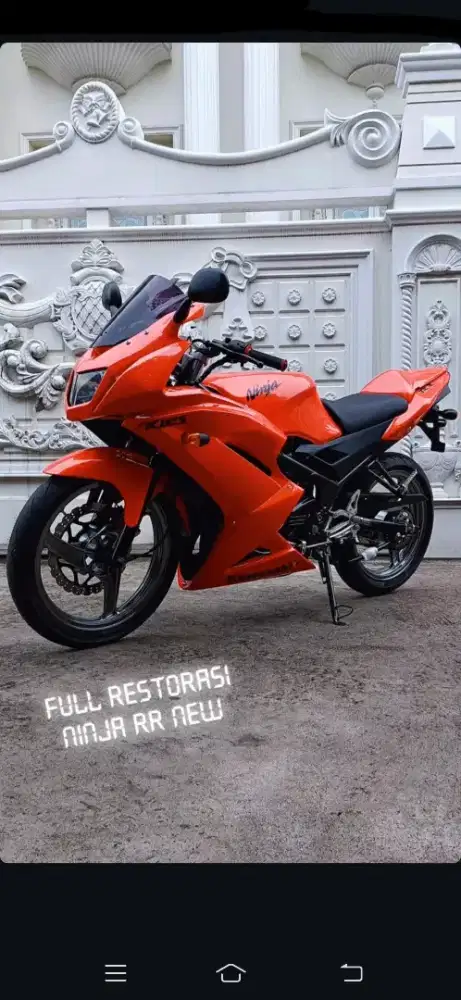 Kawasaki ninja rr new 2015 orange