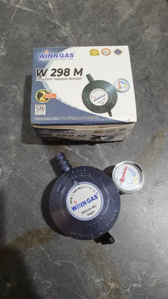 Regulator Winn Gas W 298 M Tekanan Rendah