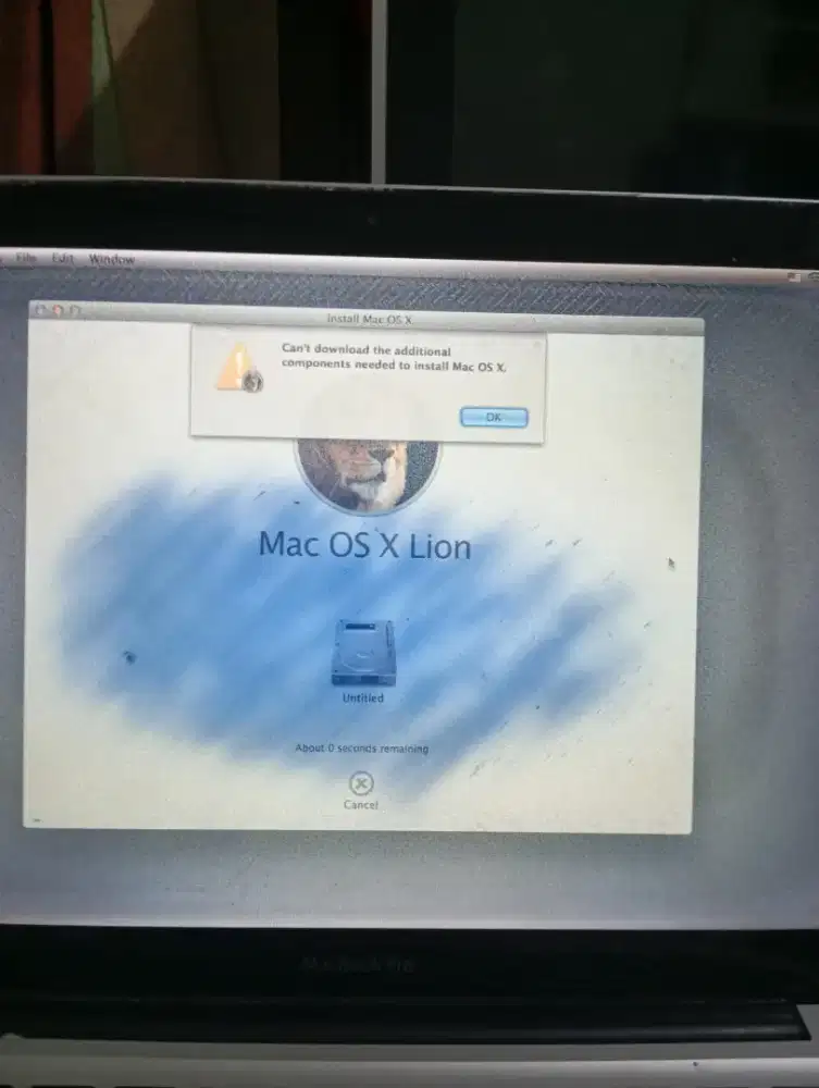 macbook pro 2011 kondisi begitu