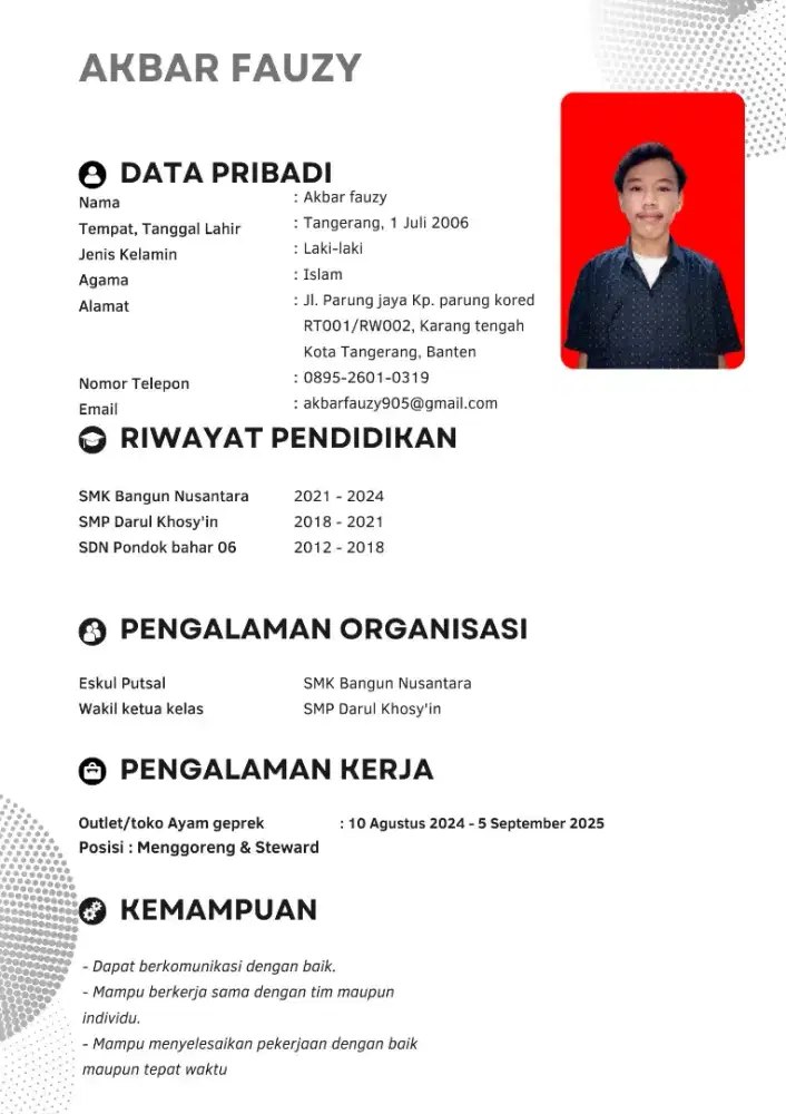 mencari pekerjaan F&B