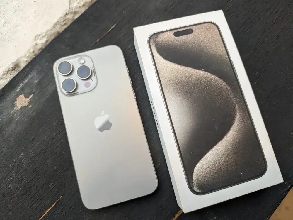 iPhone 15 Pro Max 256GB ResmiBox