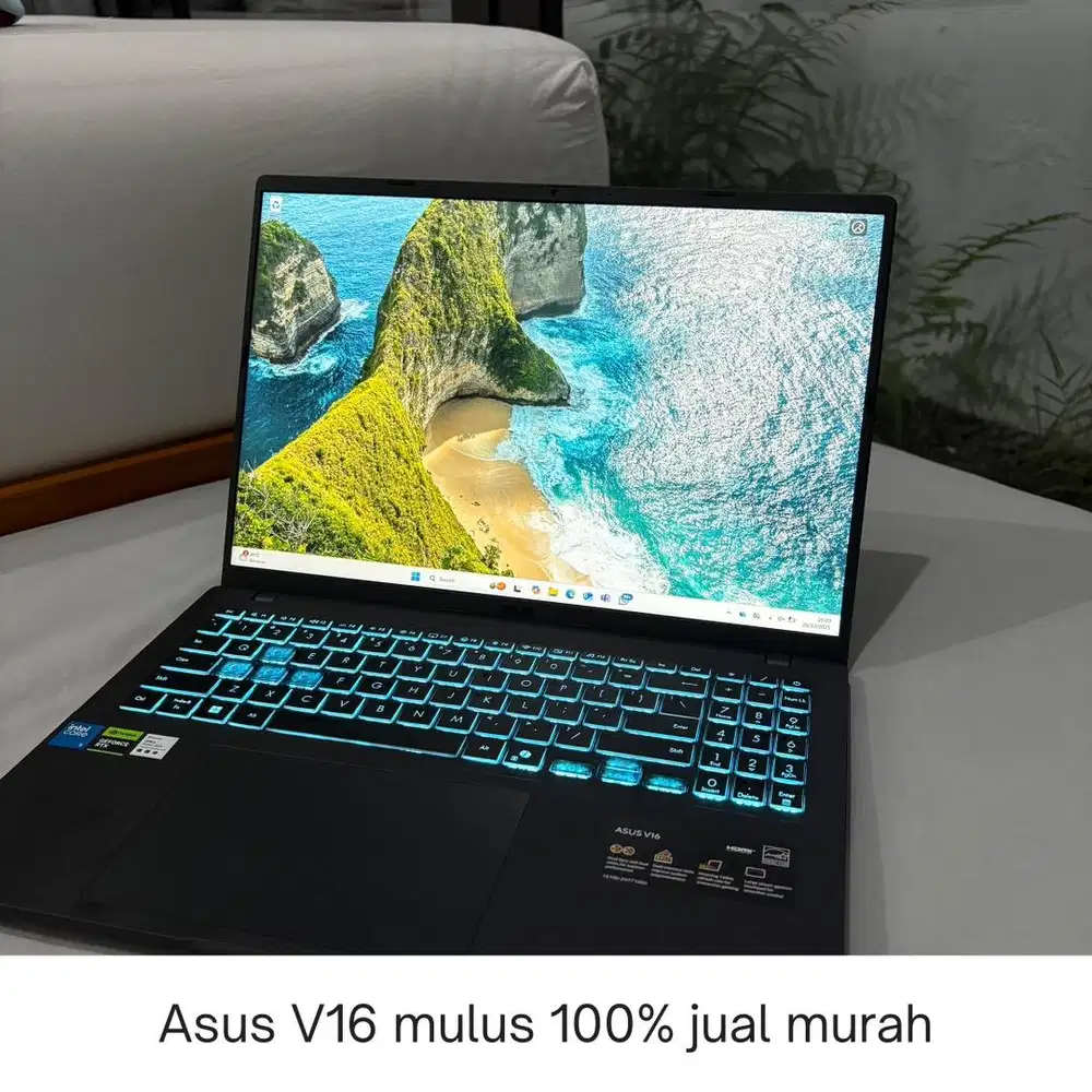 JUALCEPAT Asus Gaming V16 100% mulus