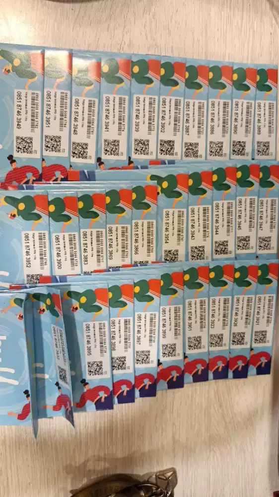 SUDAH REGISTRASI AKTIF TINGAL PAKAI KARTU PERDANA TELKOMSEL SIMPATI XL