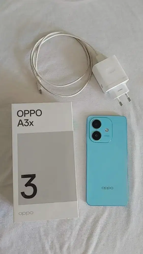 Oppo A3x warna biru
