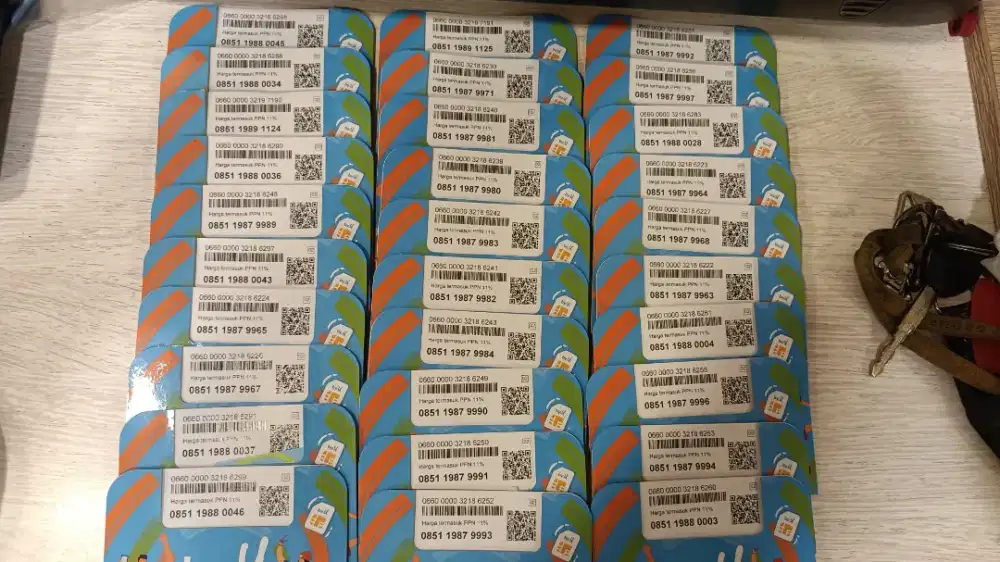 SUDAH REGISTRASI AKTIF TINGAL PAKAI KARTU PERDANA TELKOMSEL SIMPATI XL