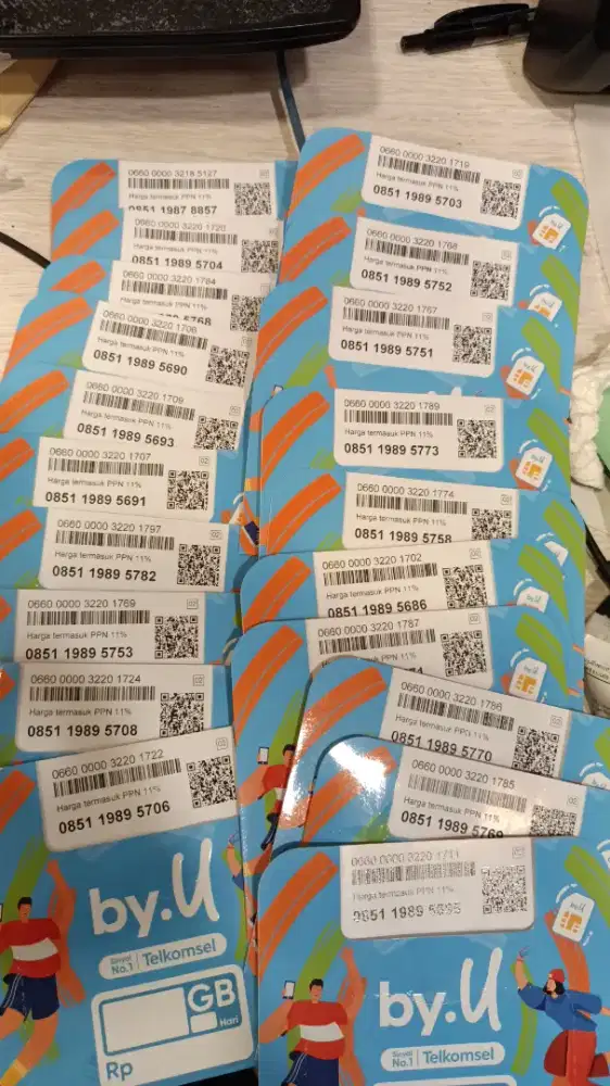 SUDAH REGISTRASI AKTIF TINGAL PAKAI KARTU PERDANA TELKOMSEL SIMPATI XL