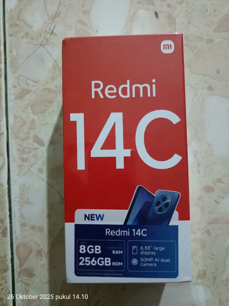 Redmi 14C 8/256GB (Baru - Segel)