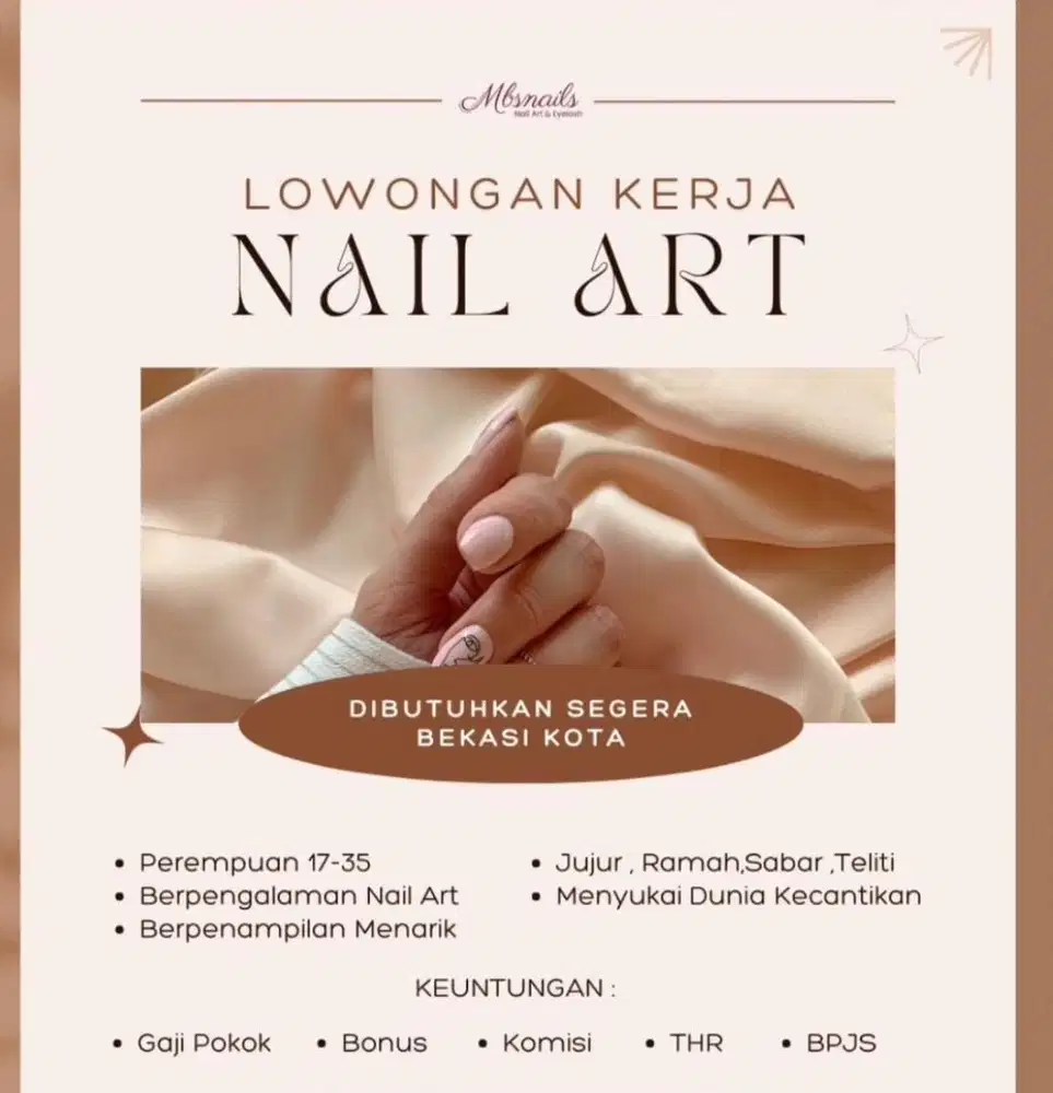 Lowongan nailterapist