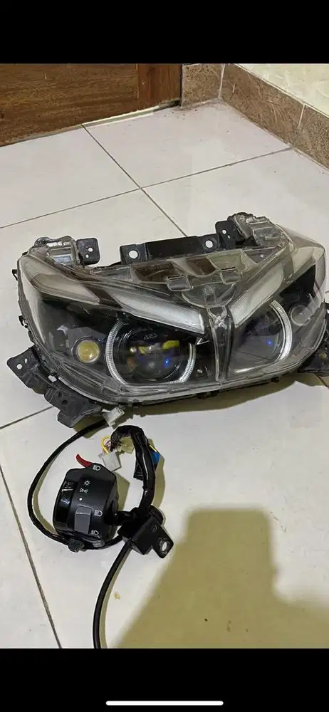 Biled pnp aerox new, spek aes turbo experience + d2 laser 20 watt aes