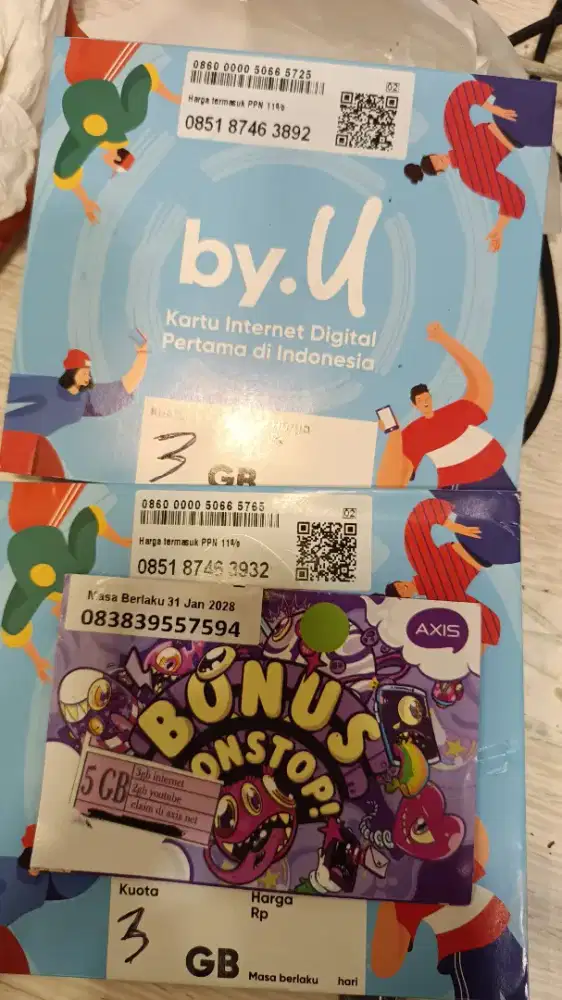 SUDAH REGISTRASI AKTIF TINGAL PAKAI KARTU PERDANA TELKOMSEL SIMPATI XL