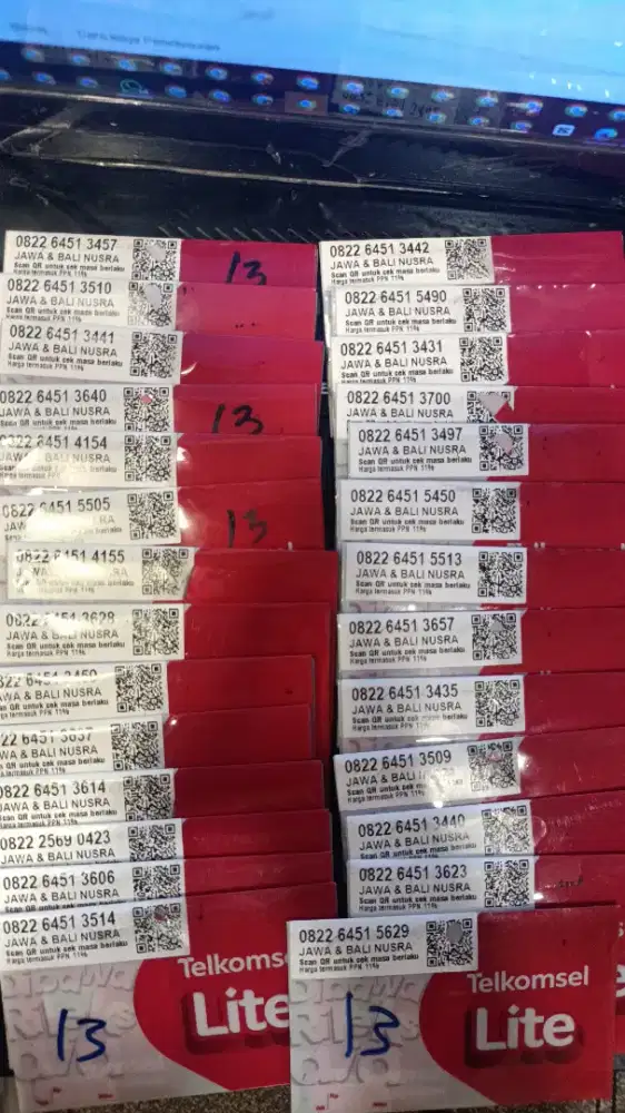 SUDAH REGISTRASI AKTIF TINGAL PAKAI KARTU PERDANA TELKOMSEL SIMPATI XL