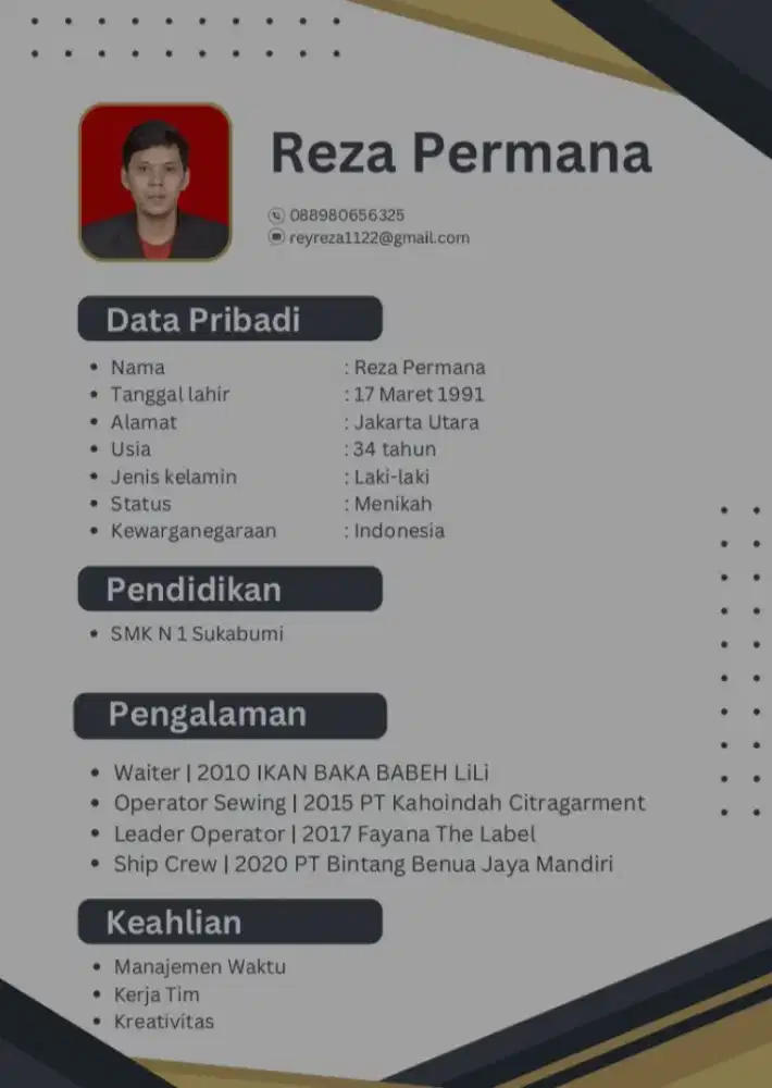 Cari pekerjaan apa saja