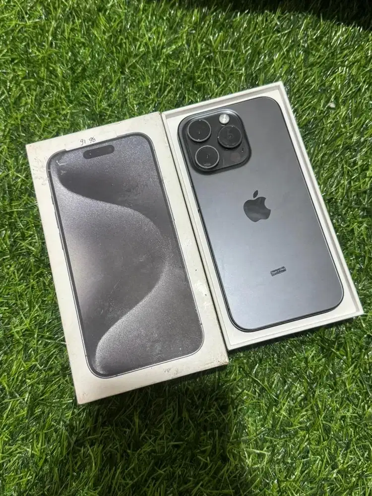 Iphone 15 Pro 128 ibox black bh 91