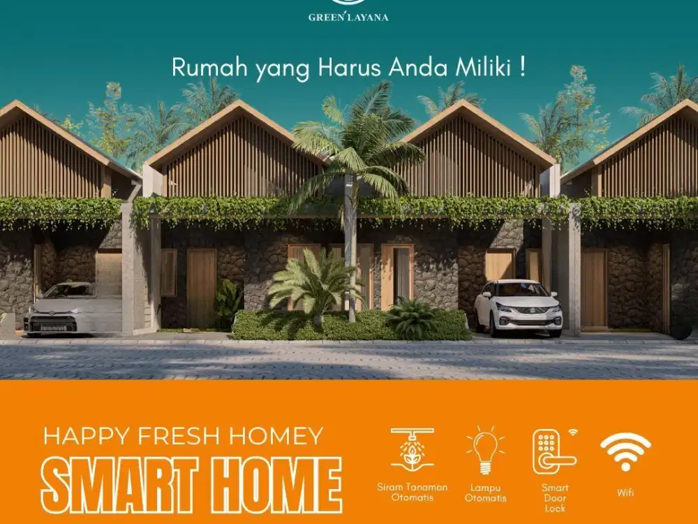 Rumah Salatiga: Perumahan Baru Smart Home Tengah Kota 1 Lantai