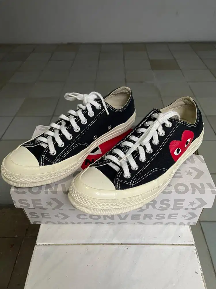 Converse Chuck Taylor All-Star 70's Low CDG Play Black