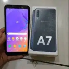 Second EX RESMI SAMSUNG A7 4/64GB NORMAL BISA TT/JUAL/BELI