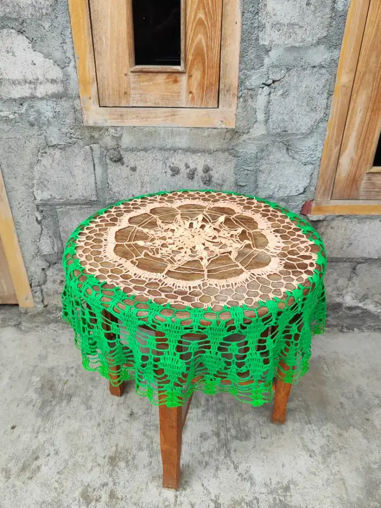 Barang vintage lawas taplak meja