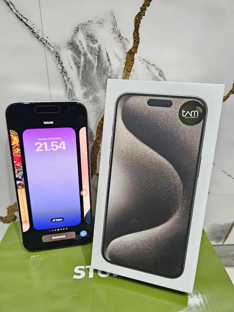 Iphone 15 Pro Max 256GB Titanium Full Set