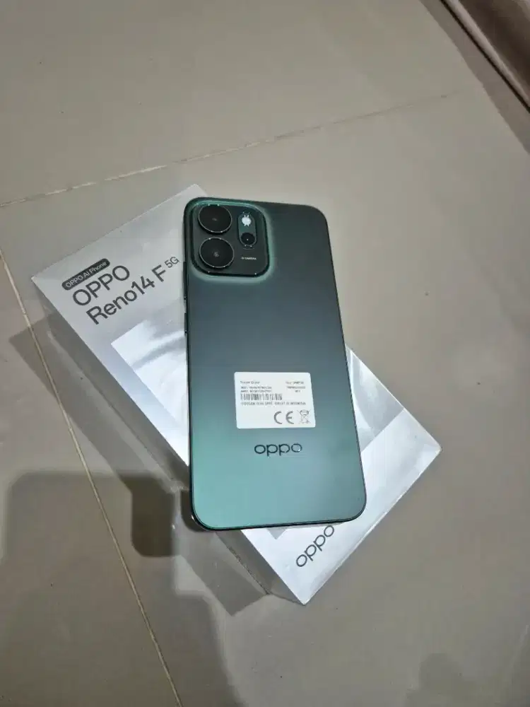 Oppo reno 14f 5G 8/256 Umur 3 mingguan