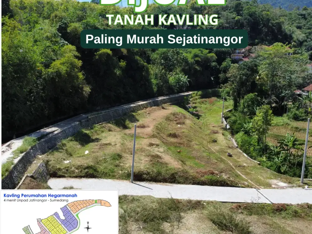 Kavling Datar SHM Jatinangor, Jaringan Listrik Tersedia!!