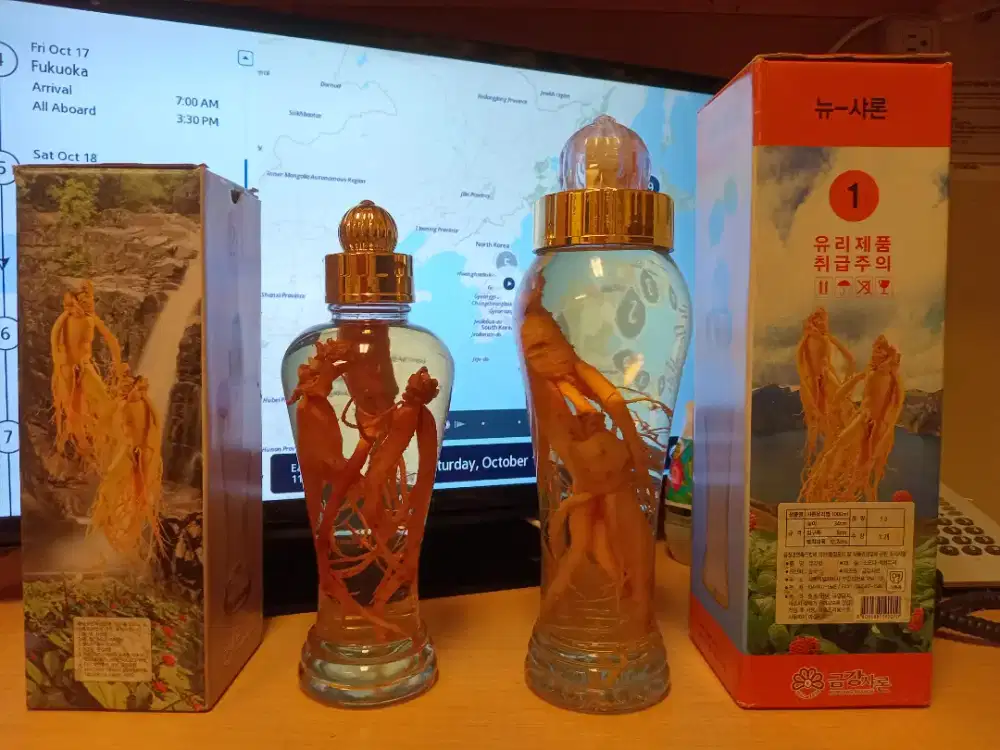 Dijual ginseng asli korea