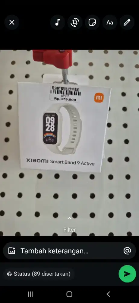 XIAOMI SMART BAND 9 ACTIVE ATLANTIS DAHSYAT!!