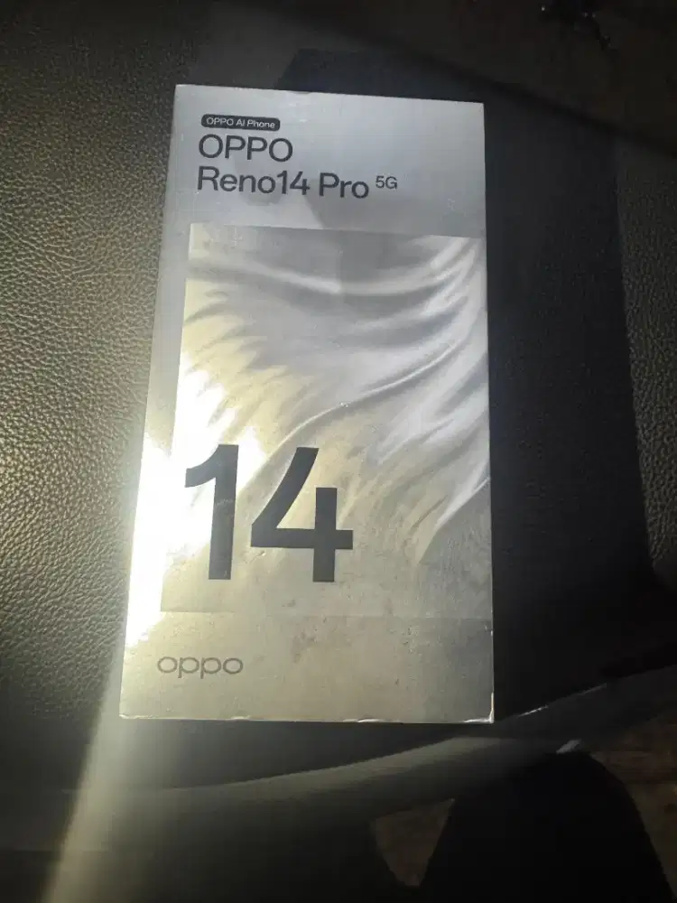 OPPO RENO 14 PRO 12/512gb SUPER MULUS FULLSET ORIGINAL RESMI ON 2026