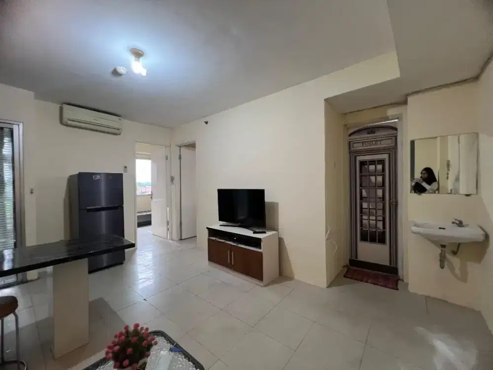 Sewa apartemen Kalibata City Tower Lotus 2br tipe  b lnti 3 Akses Pool
