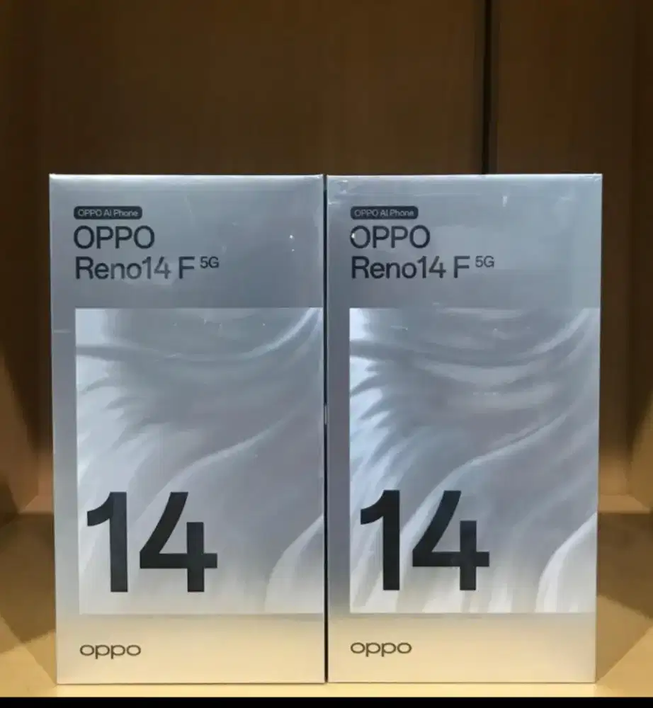 Murah hp new Oppo Reno 14F 5G 12/256 grs resmi, bs TT