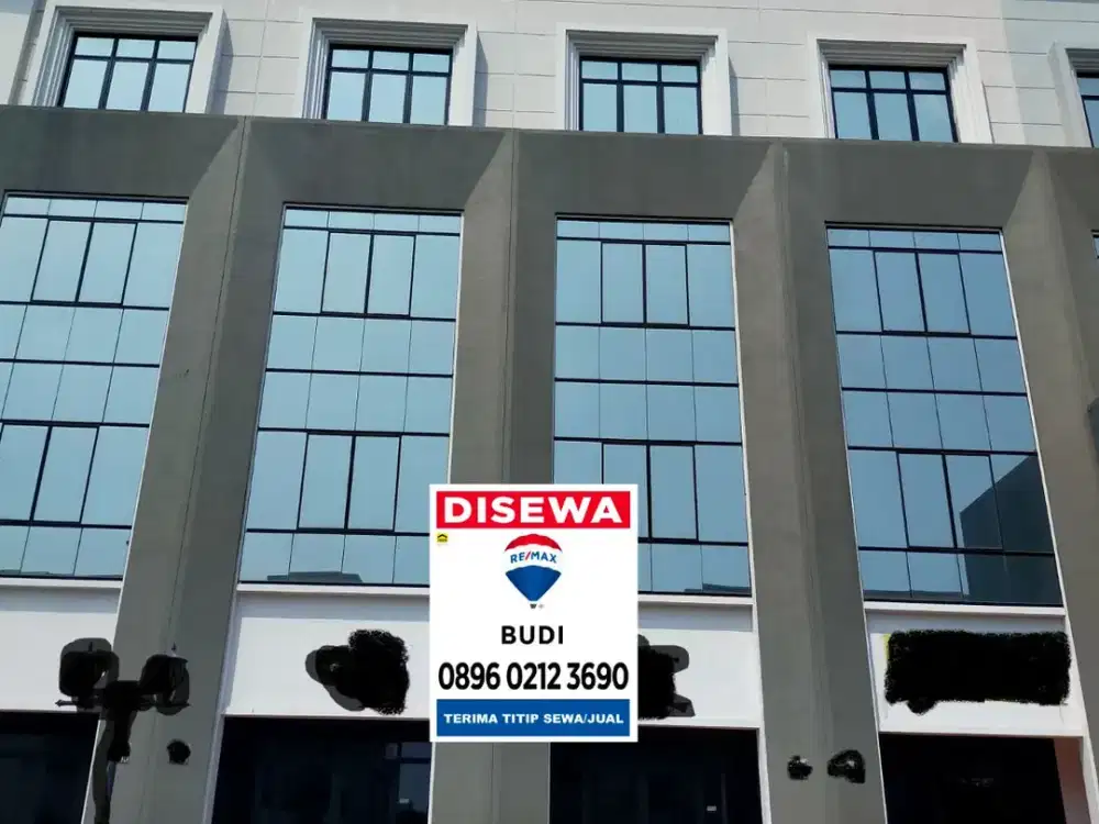 Disewakan ruko sedayu city kelapa gading gandeng 4 tk LT 4,5 x 15 lokasi ramai strategis