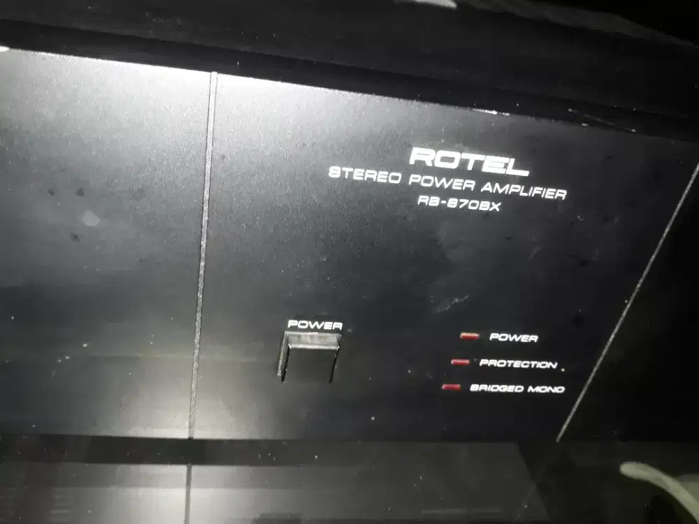 POWER AMPLIFIER ROTEL RB 870 BX