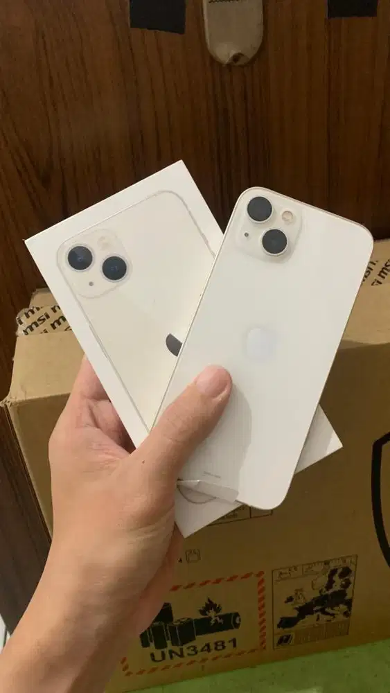 Iphone 13 128 Gb ibox starlight garansi on