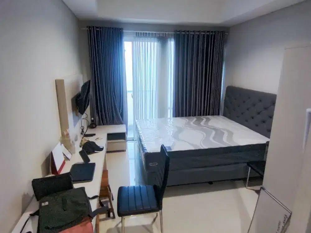 Disewakan Apartemen Puri Mansion Studio Kondisi Baru Belum Pernah Disewakan 26 m2 Termurah 28 Juta/Tahun