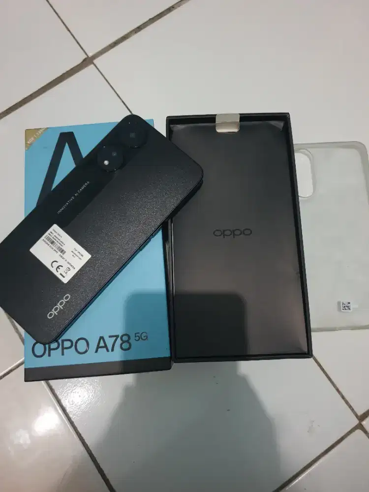 Oppo A78 5G 8/128gb Fullset ORI no minus