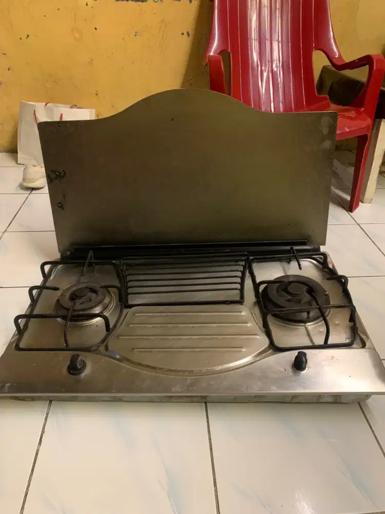 dijual kompor tanam 2 tungku