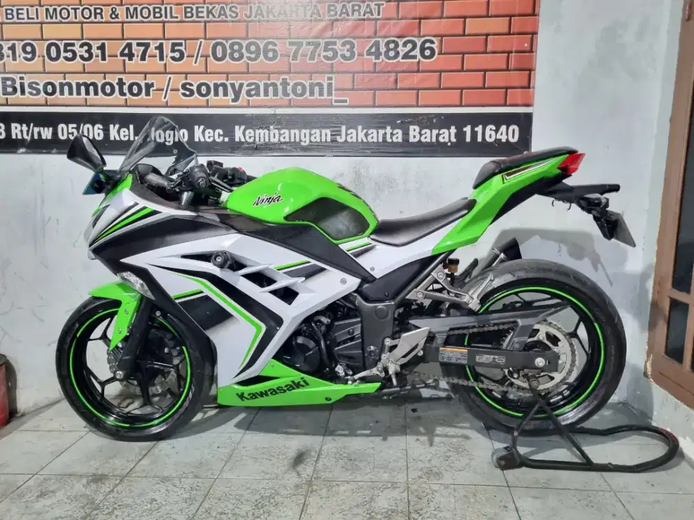 MEWAH KM LOW ! KAWASAKI NINJA 250 FI ABS SE LTD 2 SYLINDER 2017 / 2016